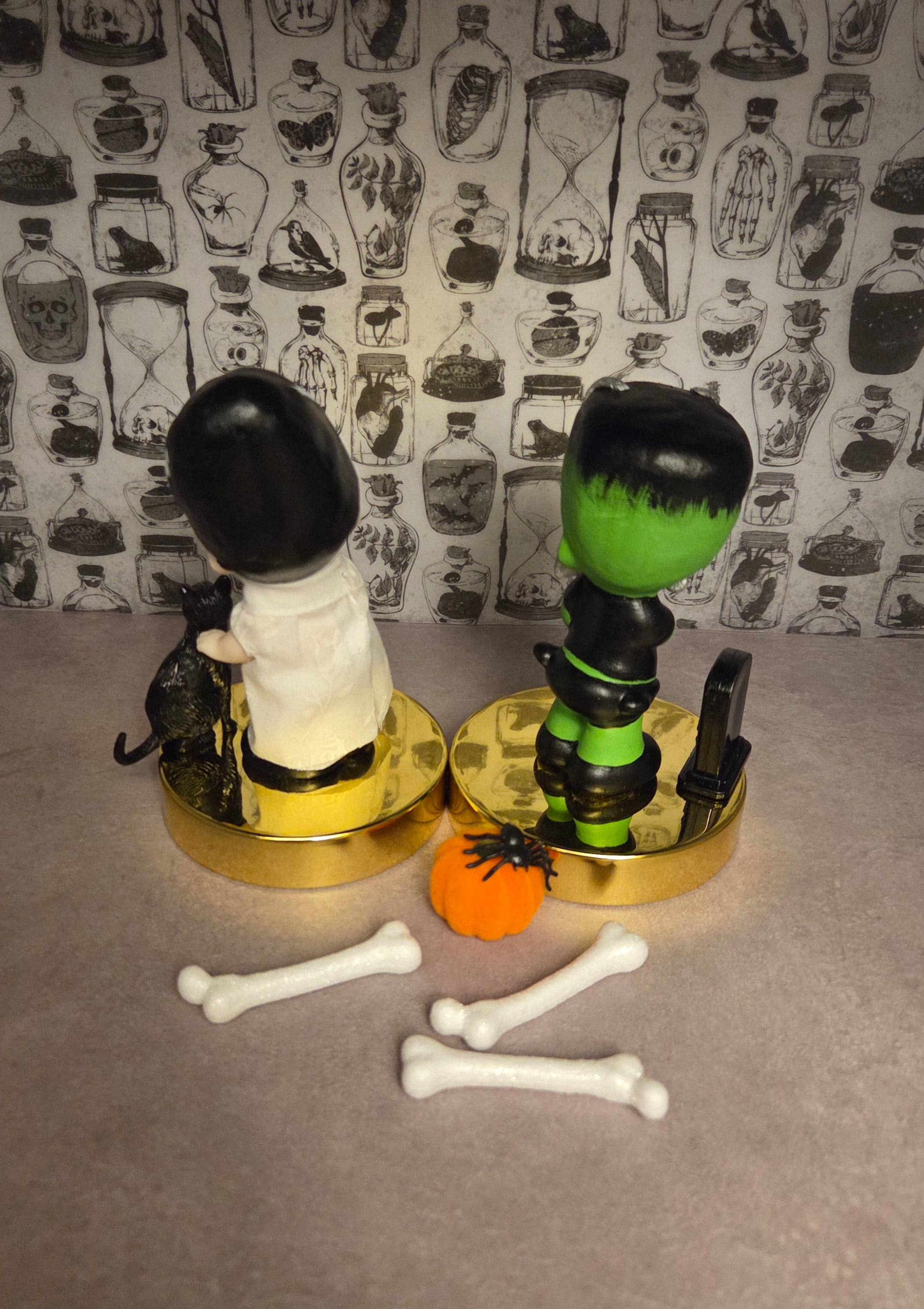 Altered Figurines Frankenstein's Monster and Bride