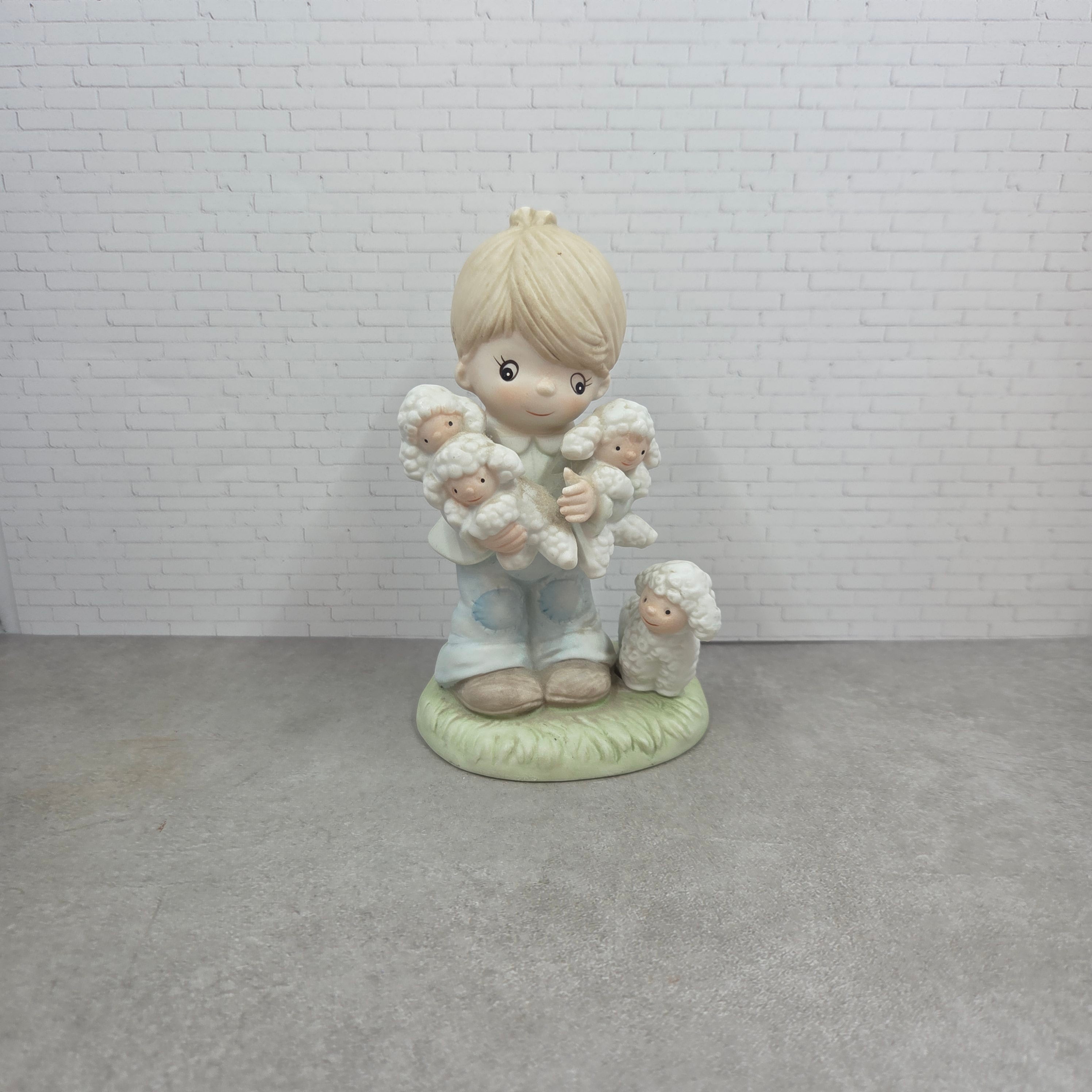 Altered "Hannibal" Figurine with Lambs
