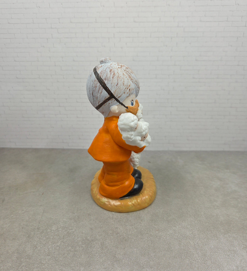 Altered "Hannibal" Figurine with Lambs